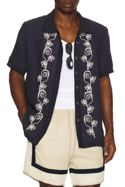 Agua Bendita Jared Shirt In Black