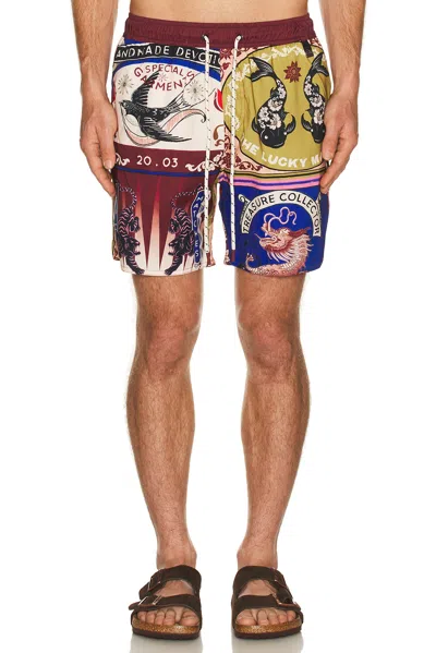 Agua Bendita Joe Trunks In Multi