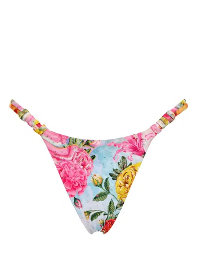 Agua Bendita Jude Bikini Bottom In Pink