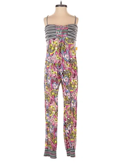 Pre-owned Agua Bendita Jumpsuit In Pink