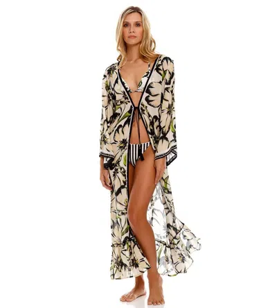 Agua Bendita Kattie Giard Tunic In Multi