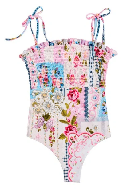 AGUA BENDITA AGUA BENDITA KIDS' LEWIS MERAKI ONE-PIECE SWIMSUIT