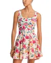 Agua Bendita Kristen Mini Dress In Multi