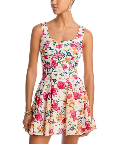 Agua Bendita Kristen Mini Dress In Multi