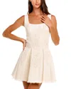 Agua Bendita Kristen Sereia Mini Dress In White