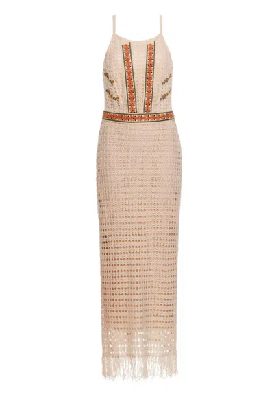 Agua Bendita Lani Harvest Dress In Neutral