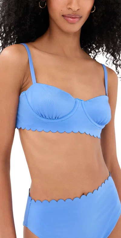 Agua Bendita Lauren Basket Underwire Top Blue
