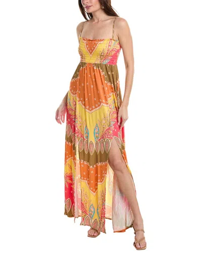 open lace back dress AGUA BENDITA Women's Maona Lula Dress, Multicolor, L at Amazon Women's  Clothing store main image 1