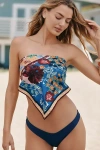 Agua Bendita Lexi Bandana Scarf In Blue