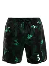 Agua Bendita Liam Swim Shorts In Black