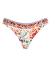 Agua Bendita Lola Floral Bottoms In White