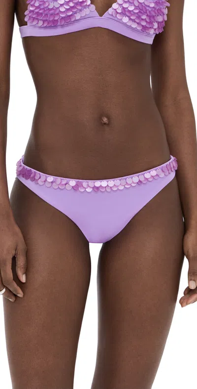 Agua Bendita Lola Nacar Bikini Bottoms Purple