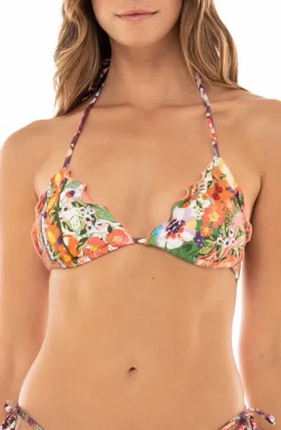 Agua Bendita Lolita Seed Top In Mul In Multi