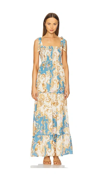 Agua Bendita Luceyr Blush Dress In Ivory