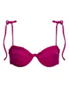 Agua Bendita Madelyn Mirage Underwire Bikini Top In Pink