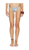 Agua Bendita Maicie Batik Bikini Bottom In Multi