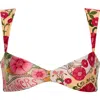 AGUA BENDITA AGUA BENDITA MALORY HARwaistcoat BIKINI TOP