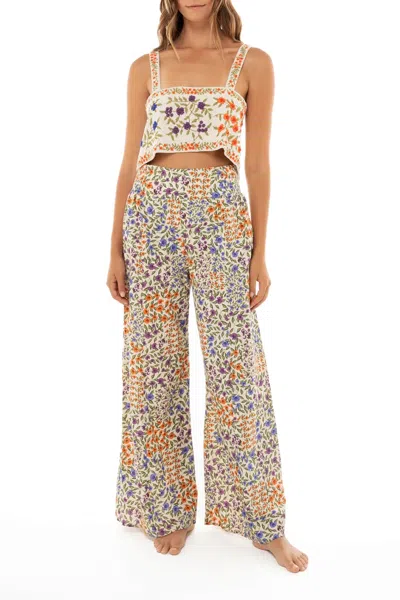 Agua Bendita Mar Seed Trousers In Multi