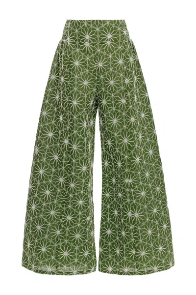 Agua Bendita Mar Vessel Pant In Green
