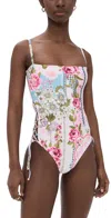Agua Bendita Mariel Meraki Reversible One-piece Swimsuit In Multicolor