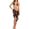 Agua Bendita Marine Mbar Cover-up Pareo In Black