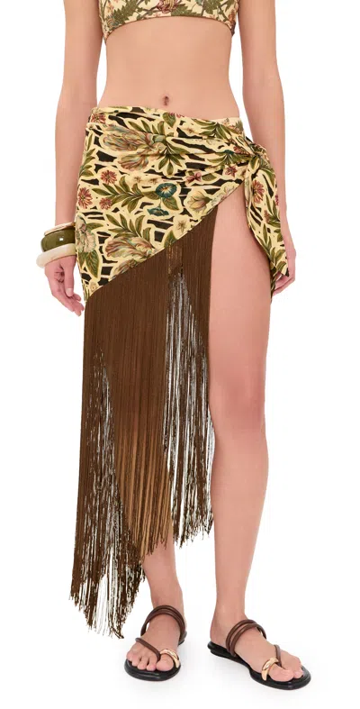 Agua Bendita Maryanne Zafra Coverup Pareo Multicolor