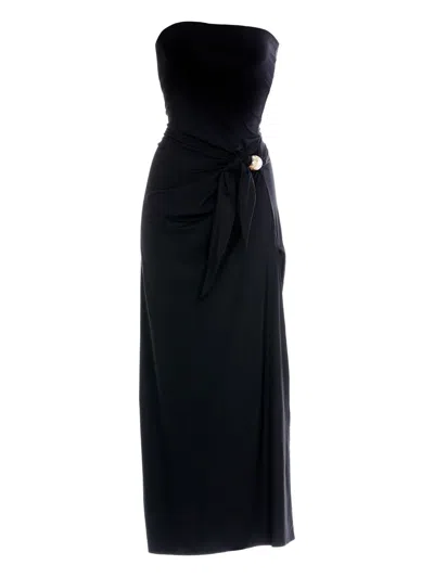 Agua Bendita Melina Ámbar Dress In Black