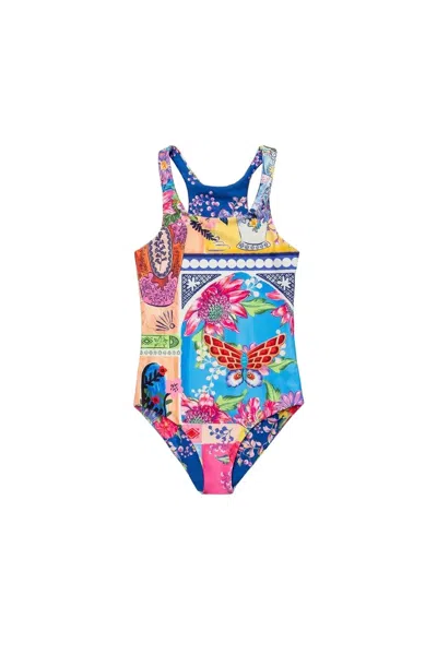 Agua Bendita Nate Kids One Piece In Multi