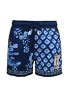 Agua Bendita Nick Azure Kids Trunks In Blue