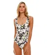 Agua Bendita Nicolette Giard One Piece In White