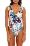Agua Bendita Nika Cardumen One Piece In Blue
