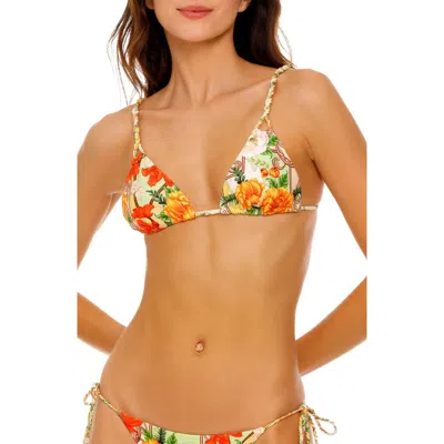 AGUA BENDITA AGUA BENDITA NURY ETE TRIANGLE BIKINI TOP