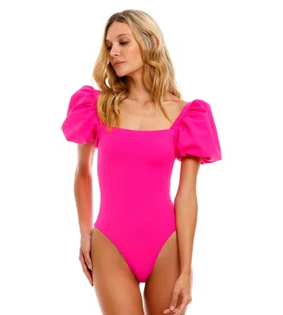 Agua Bendita Palma Oazze One Piece In Pink