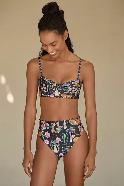 Agua Bendita Penelope Bikini Bottoms In Multicolor