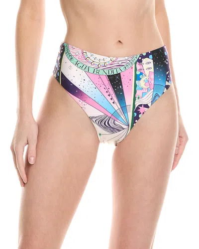 Agua Bendita Penelope Eter Bikini Bottom In Pink