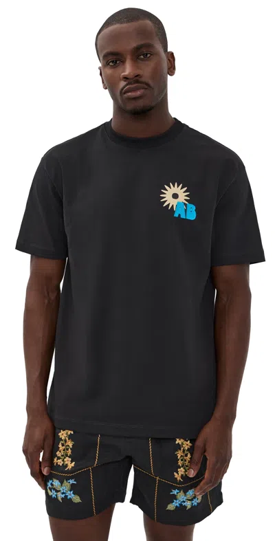 Agua Bendita Phill T-shirt Multicolor In Black