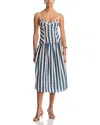 Agua Bendita Rayna Maxi Dress In Blue