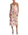 Agua Bendita Rayna Maxi Dress In Multi