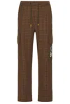 Agua Bendita Rene Cargo Pants In Brown