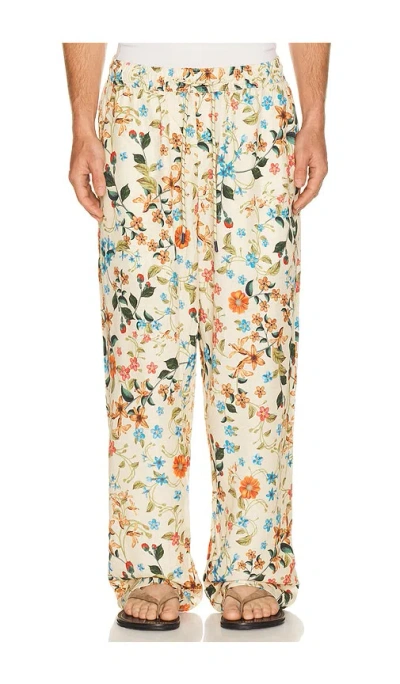 Agua Bendita Rene Pants In White