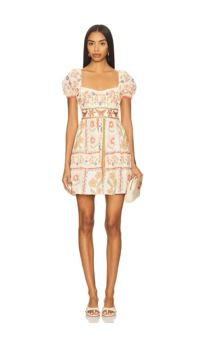 Agua Bendita Rosal Dress In Multi