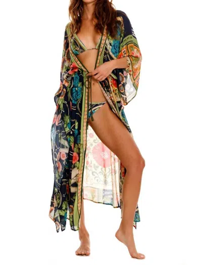 Agua Bendita Sam Harvest Tunic Cover Up In Multicolor