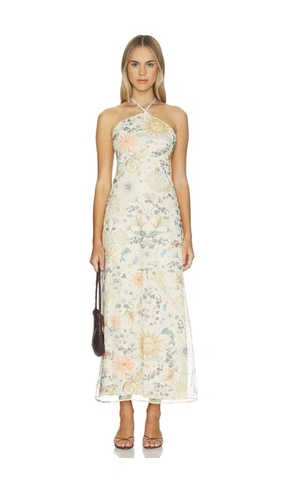 Agua Bendita Sari Solstice Dress In Multi