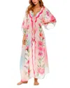 Agua Bendita Selma Chroma Maxi Kimono Coverup In Multicolor