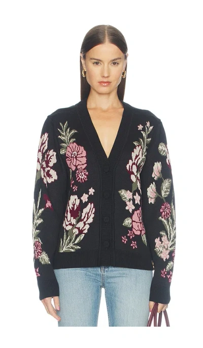 Agua Bendita Sherina Cardigan In Black