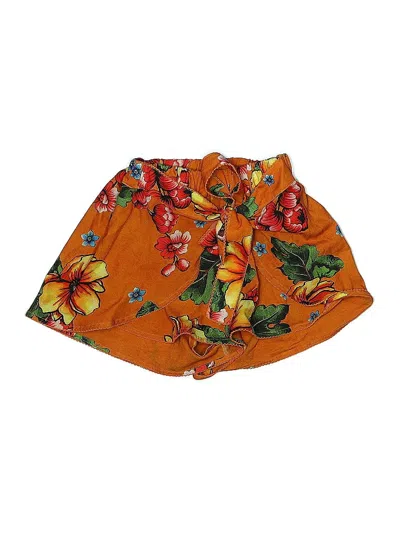 Pre-owned Agua Bendita Shorts In Orange