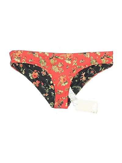 Pre-owned Agua Bendita Swimsuit Bottoms In Red