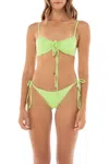 Agua Bendita Tammy Bikini Bottom In Tile In Multi