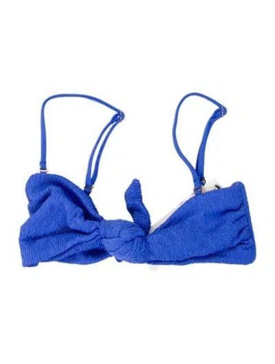 Pre-owned Agua Bendita Top W/ Tags In Blue