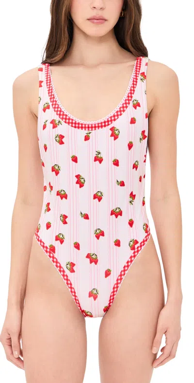 Agua Bendita Tribeca One Piece Bahia In Multi